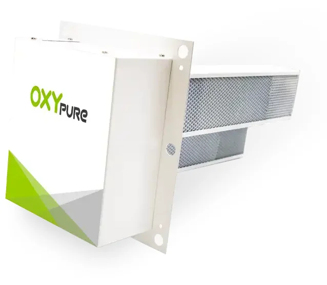 OxyPure Noviga — sanificazione ozono su condotto